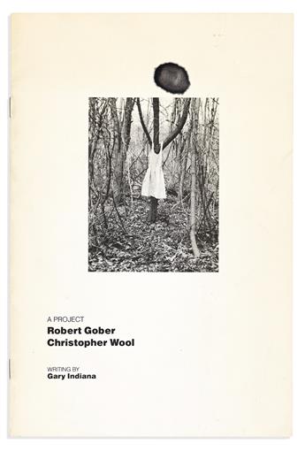 ROBERT GOBER (1954- ) & CHRISTOPHER WOOL (1955- ) A Project.